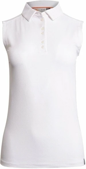 Kjus Womens Eve S/L White 34 Chemise polo