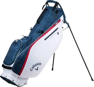 Callaway Hyperlite Zero Sac de golf cu stativ Navy Houndstooth/White/Red