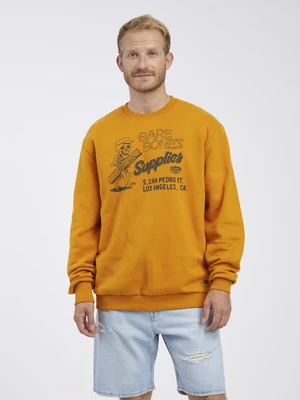 SuperDry Workwear Crew Neck Mikina Oranžová