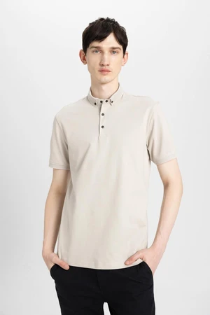 DEFACTO Slim Fit Short Sleeve Basic Polo Shirt