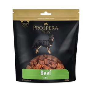 PROSPERA Plus Pochoutka hovězí kousky 230 g