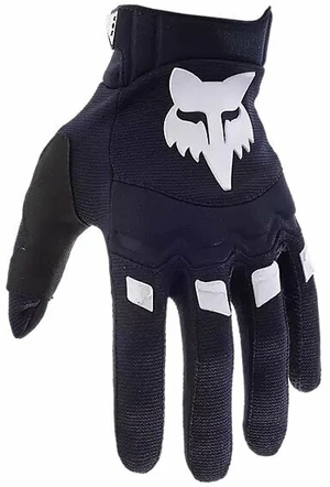 FOX Dirtpaw Gloves Black/White L Motoros kesztyűk