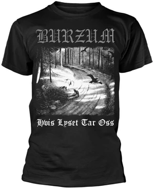 Burzum Tricou Hvis Lyset Tar Oss Unisex Black M