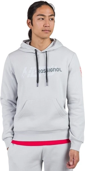 Rossignol New Hero Soft Grey XL Sweat à capuche outdoor