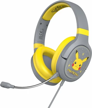 OTL Technologies PRO G1 Pokémon Pikachu Grey Cuffie per bambini