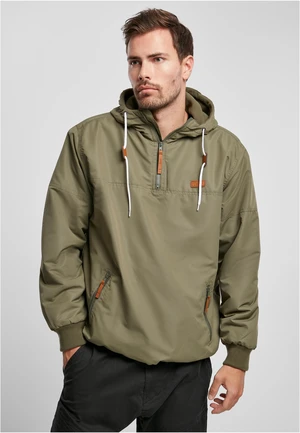 Pull Over Windbreaker olive