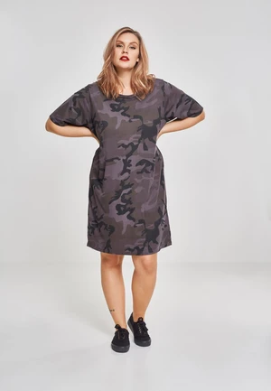 Women's Camo T-Shirt Dark Camo Dress