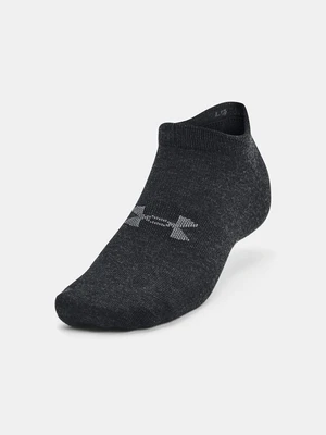 Under Armour Socks UA Essential No Show 3pk-BLK - unisex