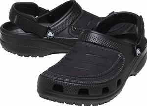 Crocs Yukon Vista II LR Clog Szandálok Black/Slate Grey 46-47