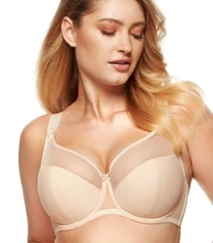 Women's semi-padded bra Zara/B3 GORTEX - beige