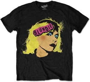 Blondie Koszulka Punk Logo Unisex Black 2XL