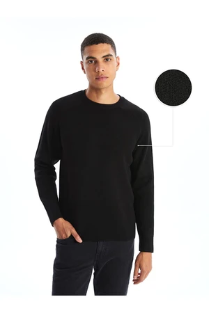 LC Waikiki Crew Neck Long Sleeve Men's Knitwear Sweater