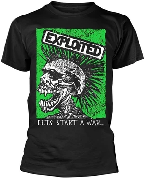 The Exploited Camiseta de manga corta Let's Start A War Black XL