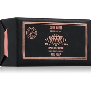 Institut Karité Paris Black Leather Shea Soap luxusné tuhé mydlo s bambuckým maslom 150 g