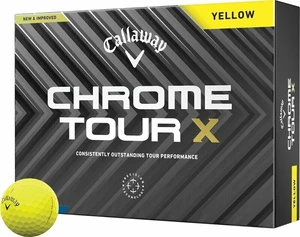 Callaway Chrome Tour X Yellow Basic Balles de golf