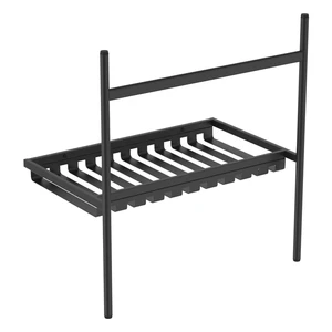 Czarny metalowy stelaż pod umywalkę 56x82 cm Conca – Ideal Standard