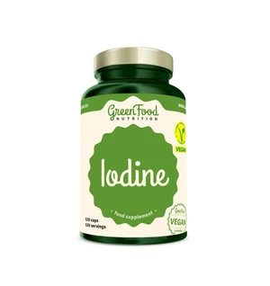 GreenFood Nutrition Iodine 120 kapslí