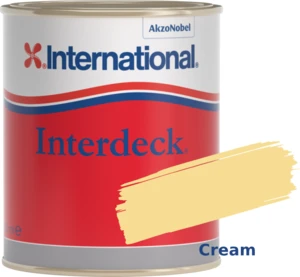 International Interdeck Cream 750 ml Lodní barva