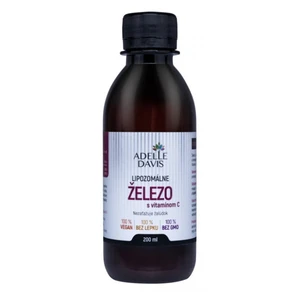 ADELLE DAVIS Lipozomálne železo s vitamínom C 200 ml