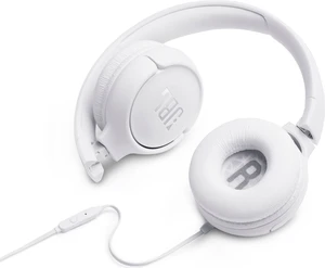 JBL Tune 500 White Sluchátka na uši