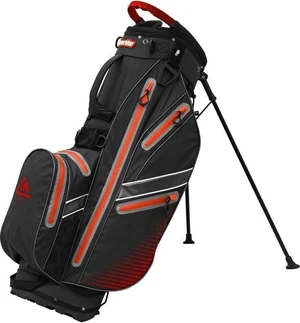 Longridge Waterproof Sacca da golf con cavalletto Black/Red