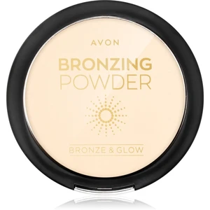 Avon Bronze & Glow bronzující pudr odstín Golden Bronze 13,5 g