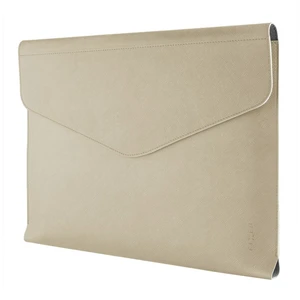 Pouzdro FIXED Siena pro notebooky a tablety do 13", krémové