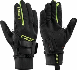 Leki PRC Shark Black/Neonyellow 7 Lyžařské rukavice