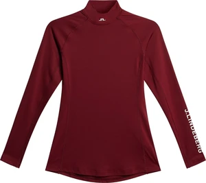 J.Lindeberg Asa Soft Compression Top Cabernet L