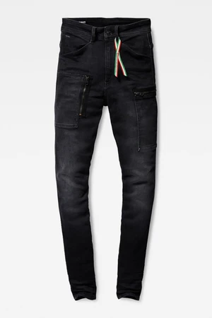 Jeans - G-star Shape Powel High Super Skinn Anthracite