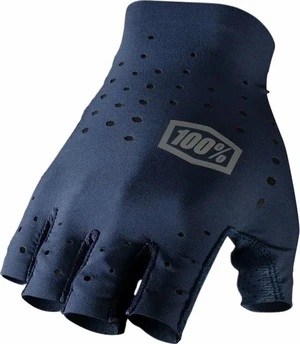 100% Sling Bike Short Finger Gloves Navy L Mănuși ciclism