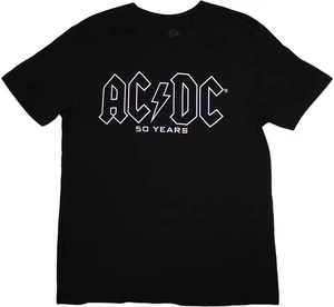 AC/DC Ing Logo History Unisex Black XL