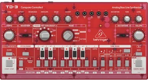 Behringer TD-3 Szintetizátor Transparent Red