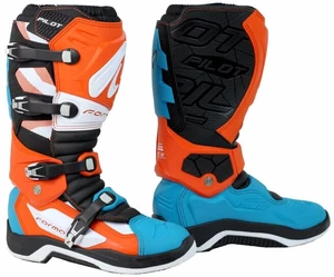 Forma Boots Pilot White/Orange/Aqua 39 Topánky