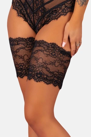 Dámské podvazky LivCo Corsetti Fashion LivCo_Corsetti_Fashion_Garter_Sawanim_Lc_90683_Black