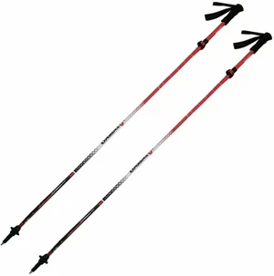 Rock Experience Alu Fly Z Bright White/Chines Red 115 - 135 cm Kije do biegów terenowych