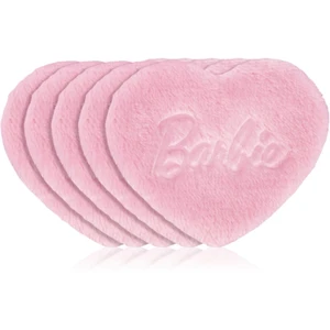 GLOV Barbie Ultrasoft Reusable Pads prateľné odličovacie tampóny typ Hearts Pink 5 ks