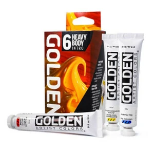 Sada barev Golden Heavy body Intro set 6x22ml