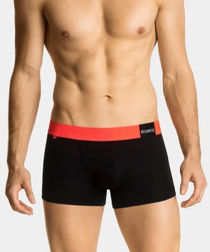 Boxer shorts Atlantic MH-1188/23 S-2XL black-red 033