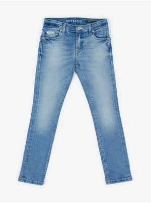 Světle modré holčičí skinny fit džíny Guess - Holky