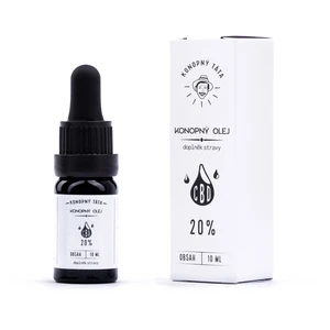 KONOPNÝ TÁTA CBD olej 20% 10 ml