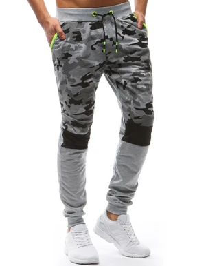 Men's Grey Camo Sweatpants Dstreet