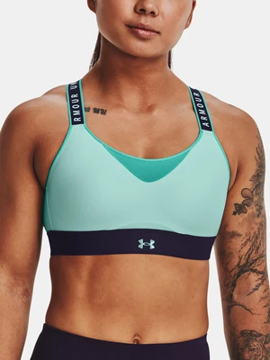 Under Armour Bra UA Infinity High Bra Blockd-GRN - Women