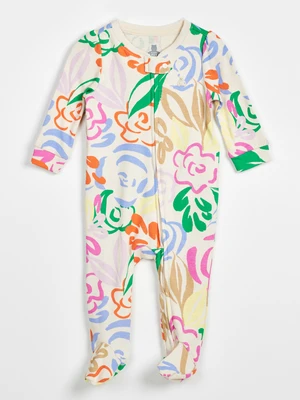 GAP Baby floral overall organic - unisex