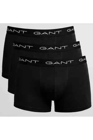 3PACK Men's Boxers Gant Black