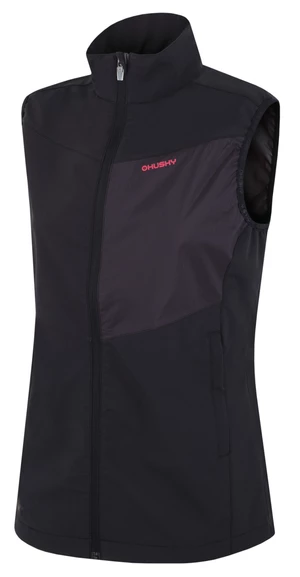 Women's softshell vest HUSKY Salien L black