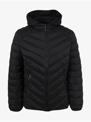 Black Men's Quilted Jacket Guess - Men