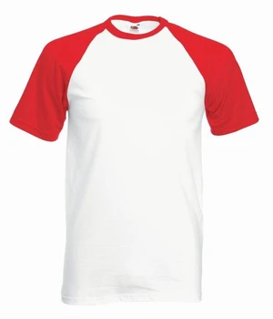 White Baseball Fruit of the Loom T-shirt