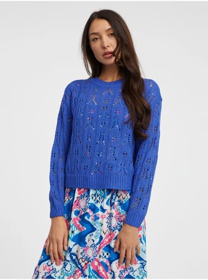 Blue Women Patterned Sweater JDY Judith - Women