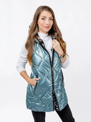 Women's vest GLANO - light blue